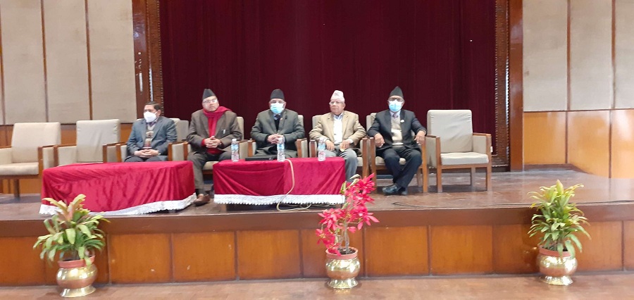 प्रचण्ड - नेपाल समूहद्धारा संसद विघटनविरुद्ध देशव्यापी आन्दोलनको घोषणा 