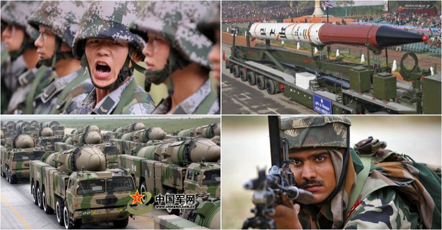 China vs india army