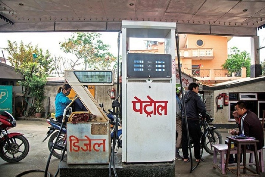 Petrol pump 16