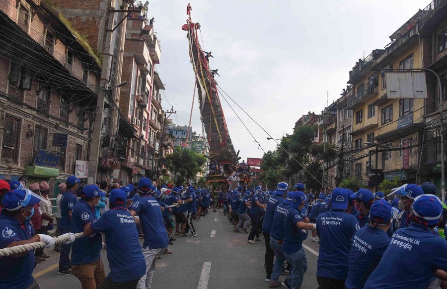 Rato machhindra nath rath yatra