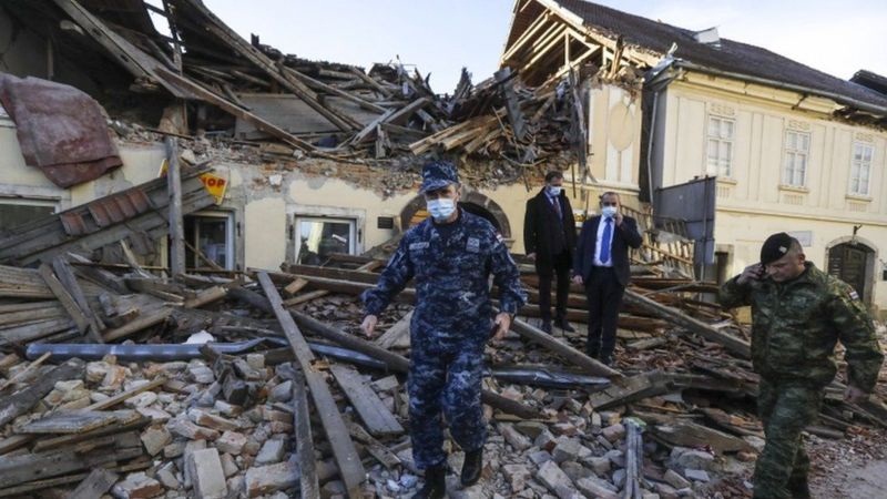 क्रोएशिया भूकम्पः ७ जनाको मृत्यु