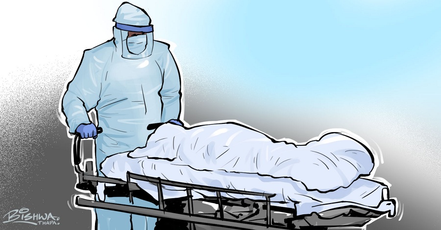 नारायणी अस्पतालमा थप एक कोरोना संक्रमित महिलाको मृत्यु 
