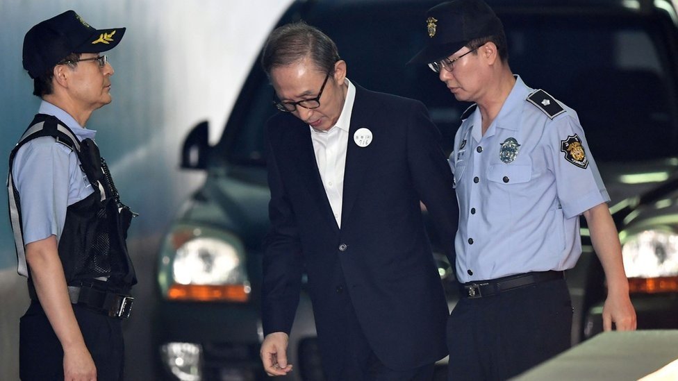 दक्षिण कोरियाली पूर्व राष्ट्रपति लीलाई भ्रष्टाचार अभियोगमा पुनः जेल सजाय
