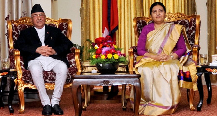 Bidhya vandari pm kp oli