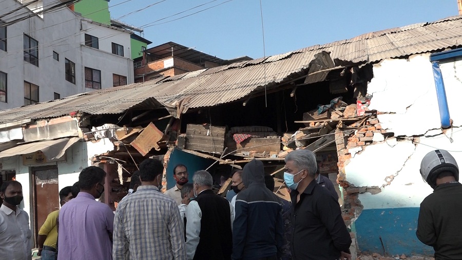 अज्ञात समुहद्धारा सुन्धाराको मस्जिदमा डोजर लगाएर तोडफोड