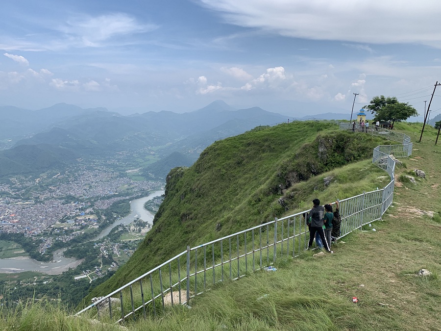 मानहुँडाँडामा ‘दृश्यावलोकन स्थल’ निर्माण शुरु