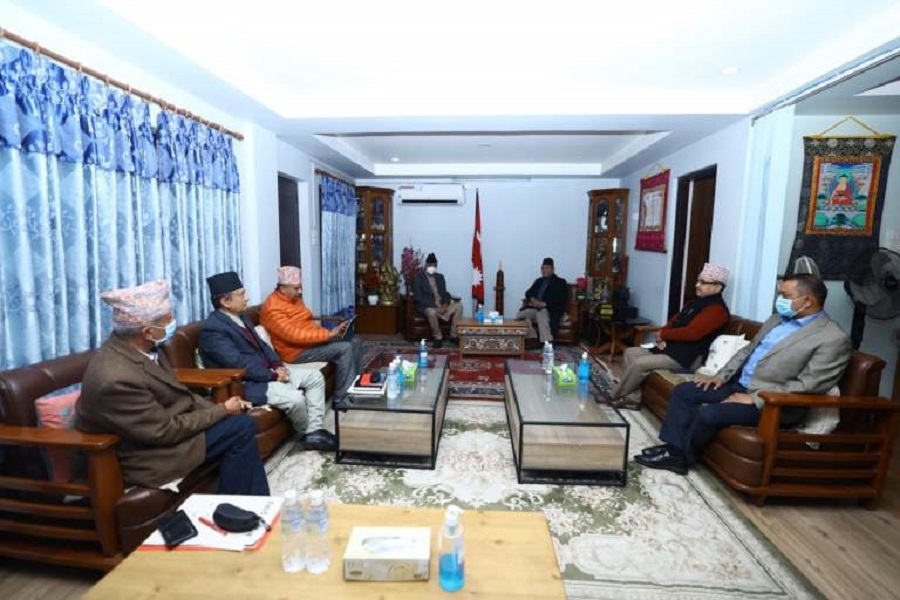 एमसीसी पास गराउन ताते देउवा, बालकोटमा ओलीसँग भेटवार्ता