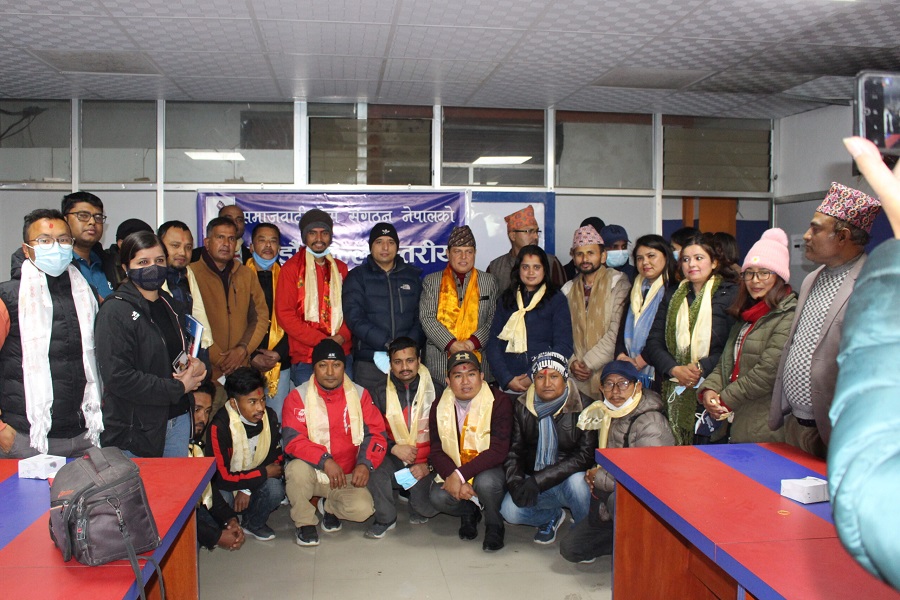 समाजवादी प्रेस संगठनको काठमाडौं जिल्ला भेला सम्पन्न, लामा अध्यक्ष चयन
