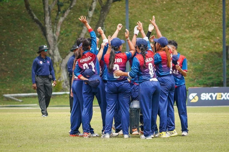 नेपाल एसिसी महिला टी २० च्याम्पियनसिपको सेमिफाइनलमा प्रवेश