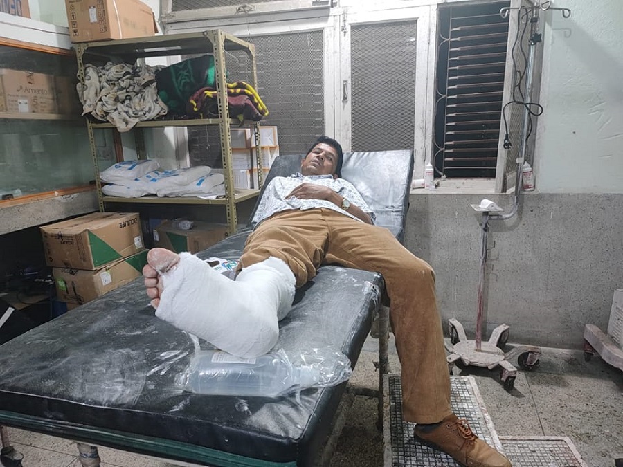 विद्यालय प्रांगणमै कुटिए अपांगता भएका प्रधानाध्याक बस्तेत