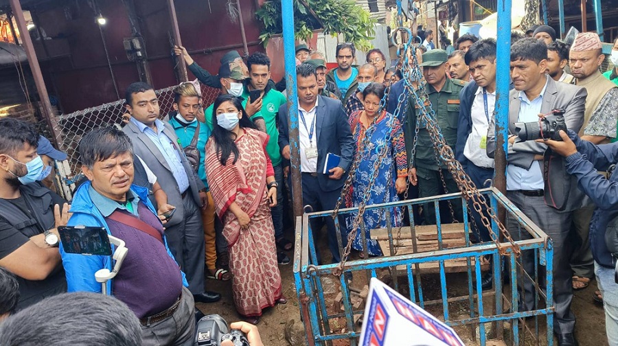 काठमाडौं महानगर : मेयर साह अवैध संरचना भत्काउने, उपमेयर डंगोल बजार अनुगमन गर्ने