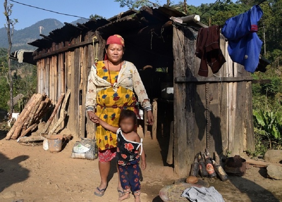 Moti maya with her grand doughter