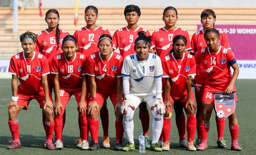 U 20 woman football team