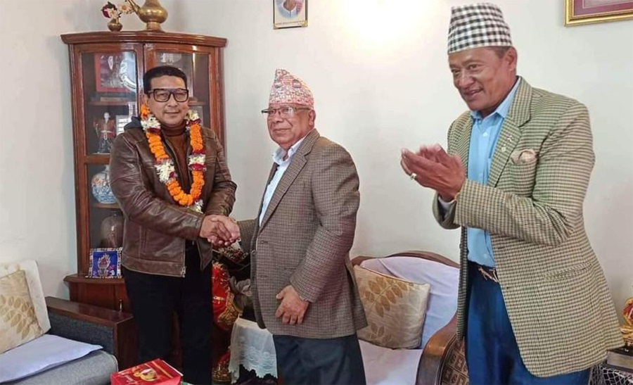 Dipak manange and madhav kumar nepal