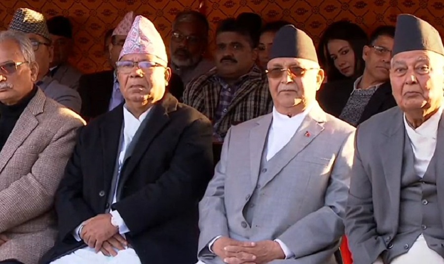 Kp oli madhav nepal