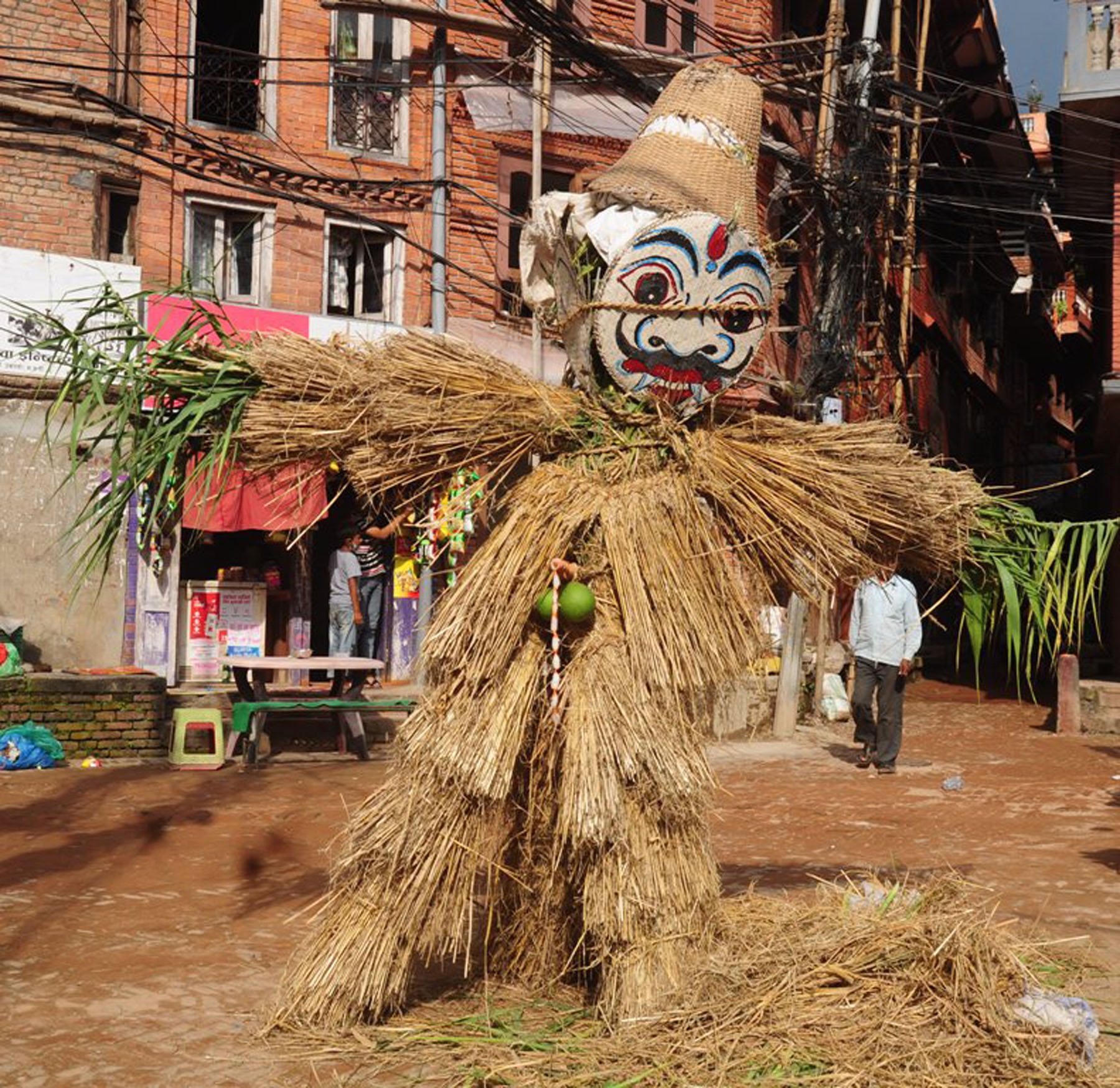 नेवार समुदाय आज गठामुंगः पर्व मनाउँदै