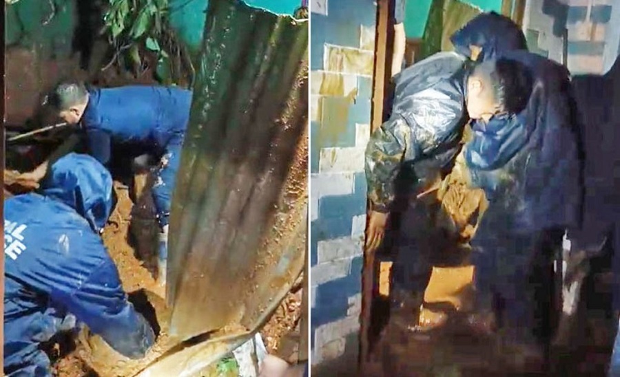 पोखरामा पहिरोले घर पुरिँदा भाडामा बस्ने १ जनाको मृत्यु, १ घाइते