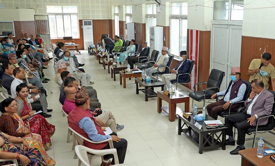 Nepali congress cc meeting