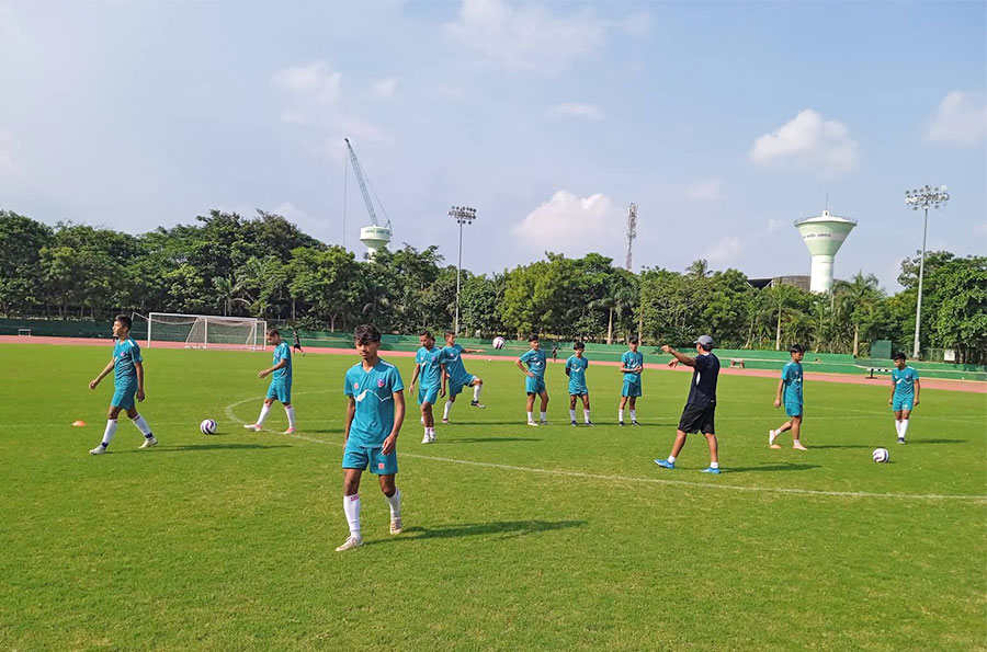 U 20 footbal team nepal