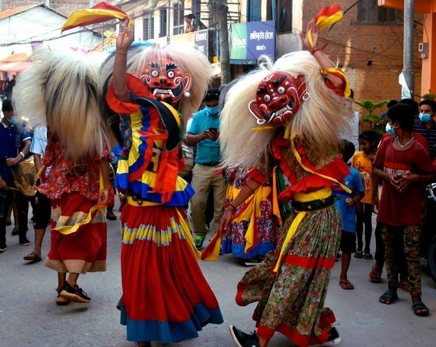 Gaijatra lakhe