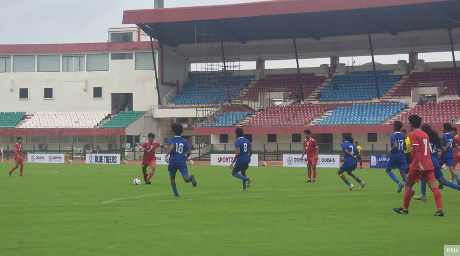 U 20 saff nepali football vs maldives