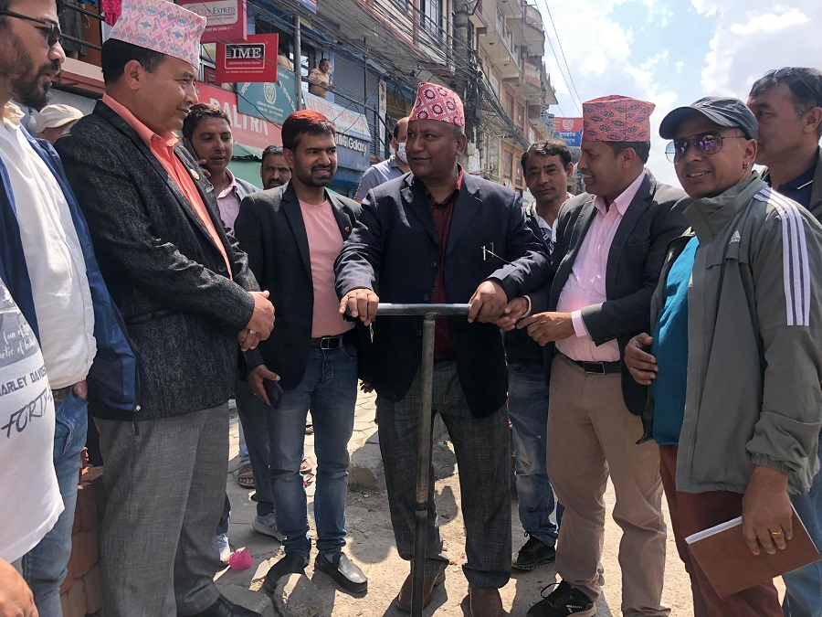 सूर्यविनायक नगरपालिकाका विभिन्न क्षेत्रहरुमा मेलम्ची आयोजनाको सफलतापूर्वक परिक्षण 