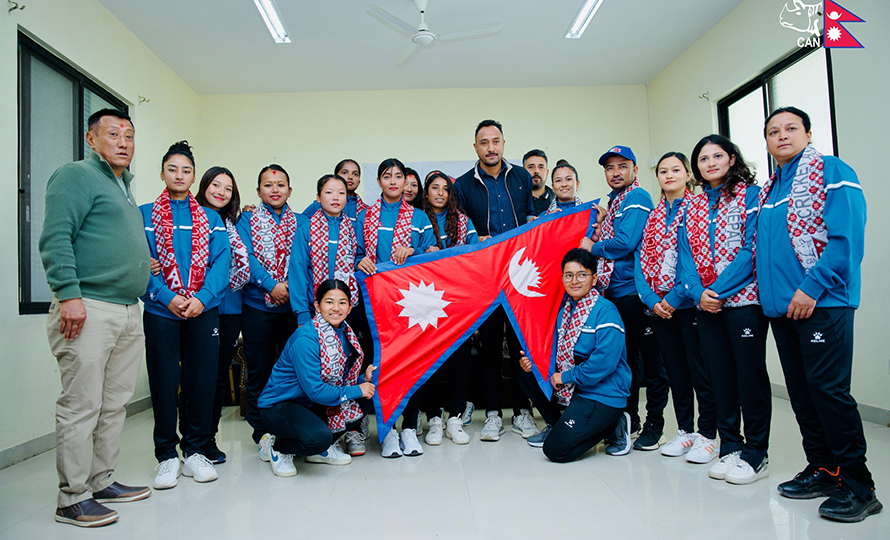 Nepali woman cricket team
