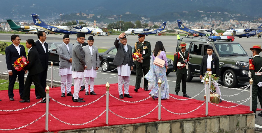 प्रधानमन्त्री इटाली प्रस्थान, २०१४ पछिको पहिलो उच्चस्तरीय भ्रमण