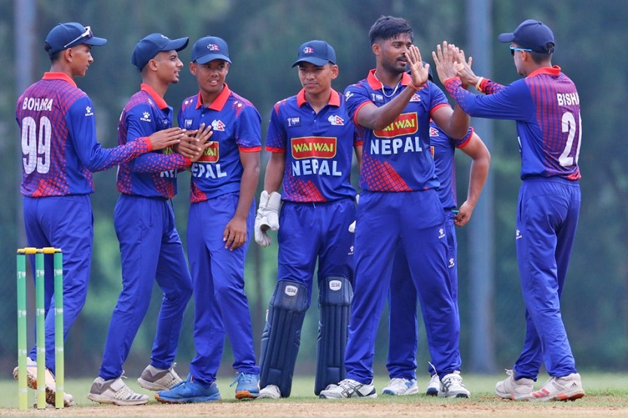 U 19 nepali cricket toli