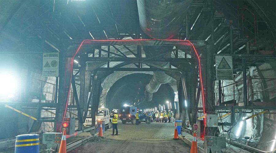 Nagdhunga tunnel surung break throw