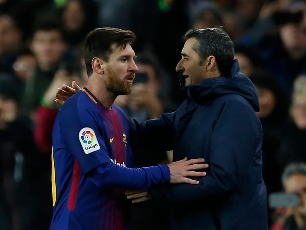 Messi ernesto valverde