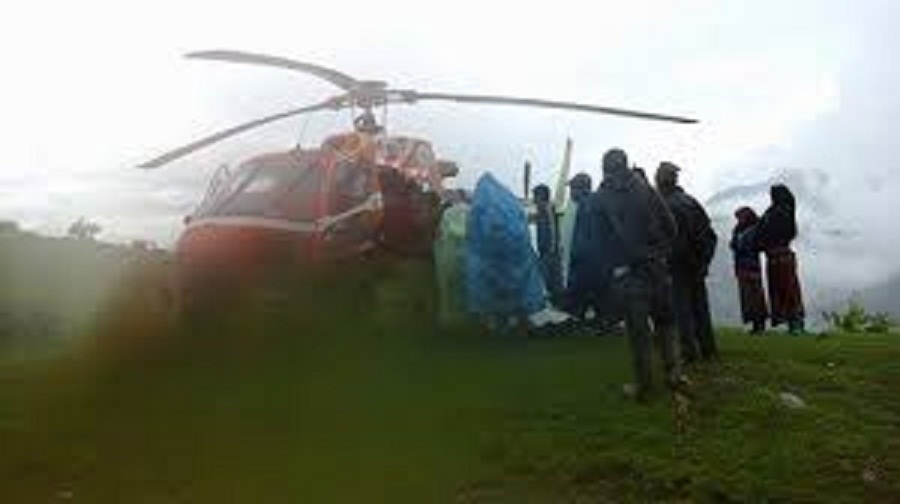 हेलिकप्टर दुर्घटना : ताप्लेजुङमा भारी हिमपात, शव काठमाडौं ल्याउन कठिनाइ 