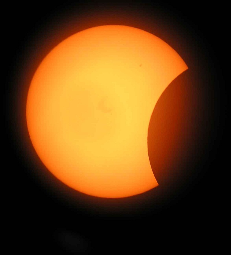 Solar eclipse 1715