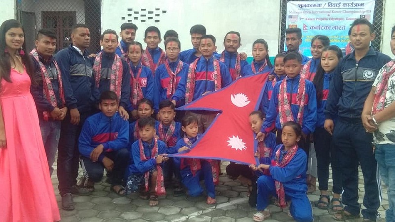 अन्तर्राष्ट्रिय कराँते प्रतियोगितामा २० नेपाली खेलाडीको सहभागीता हुने