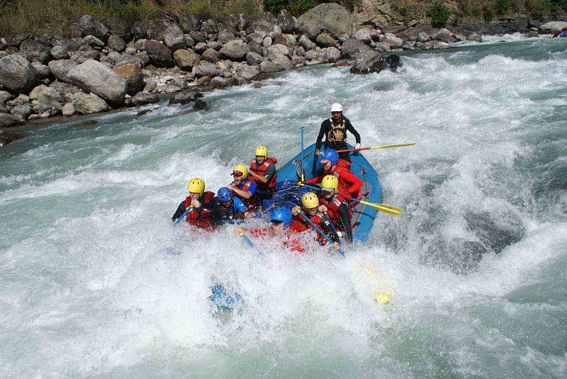 Bhotekoshi river rafting