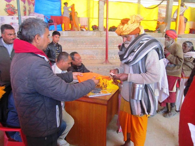 बिदाई भए डोलेश्वरबाट साधुसन्त 