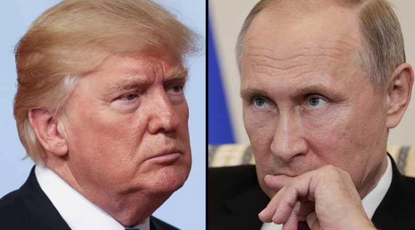 Donald trump and vladimir putin